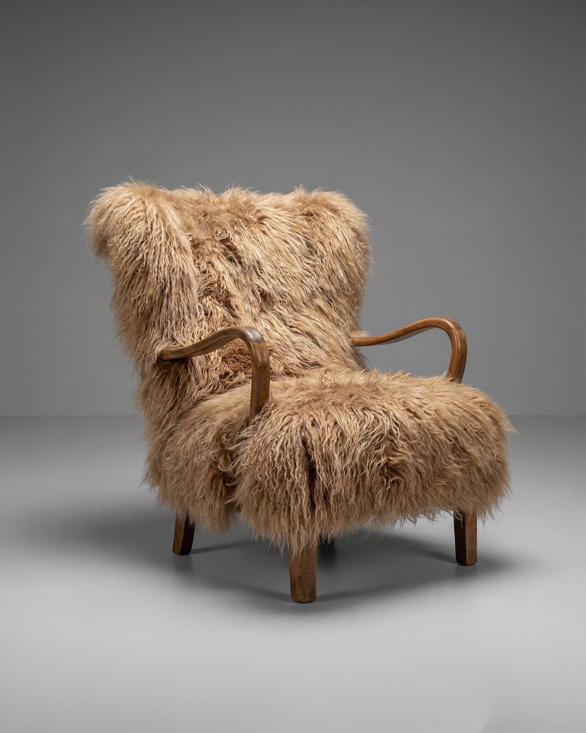 Danish Cabinetmaker's Wingback Chair