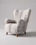 Danish Easy Chair in Gotland Sheepskin
