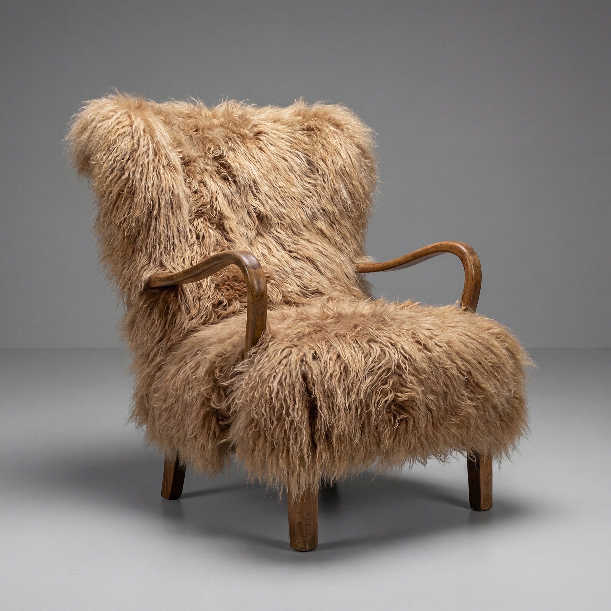 Danish Cabinetmaker's Wingback Chair