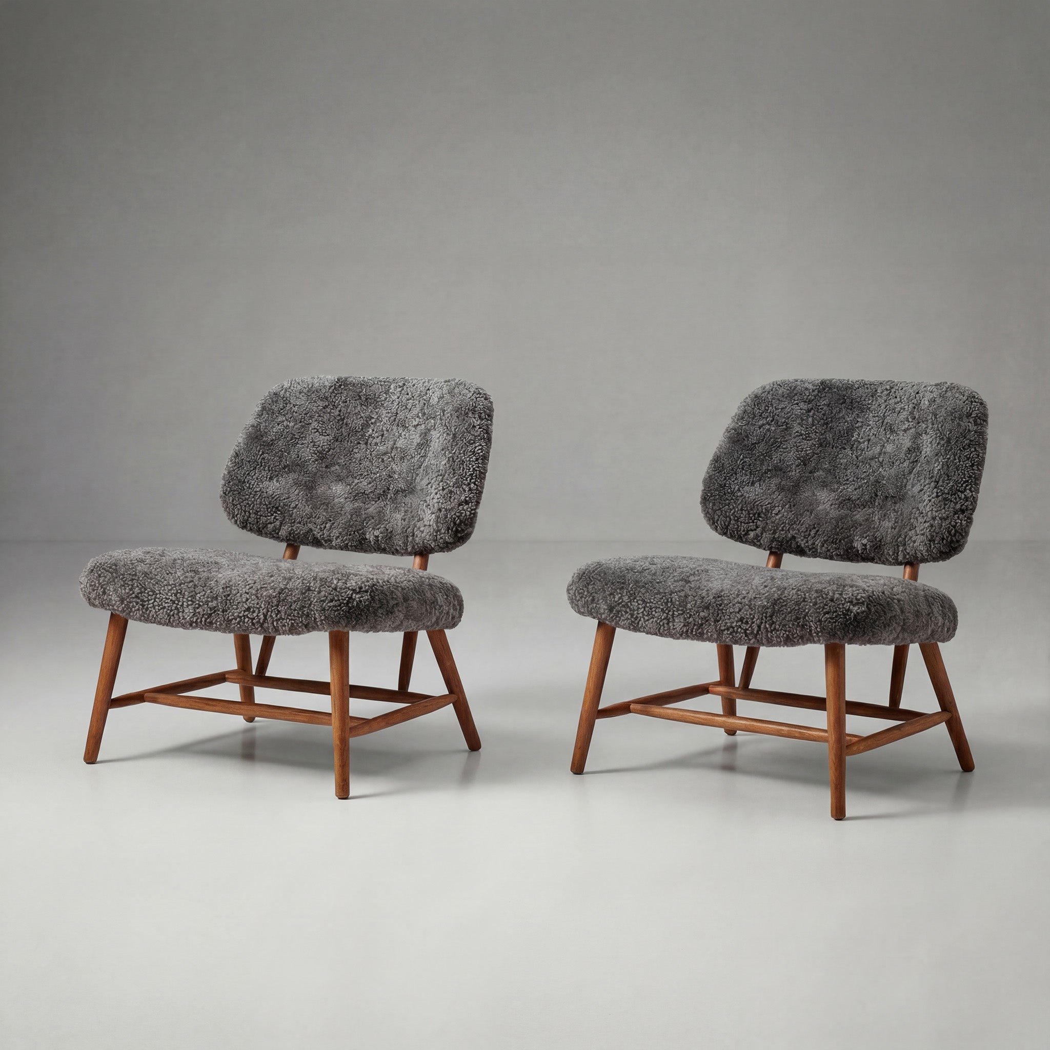 Pair of "TeVe" Easy Chairs
